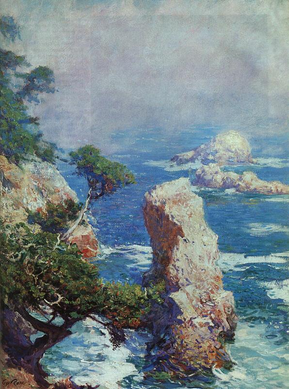 Guy Rose Mist Over Point Lobos Germany oil painting art